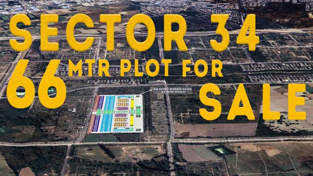 60 Mtr plot in Sector 34 Rohini